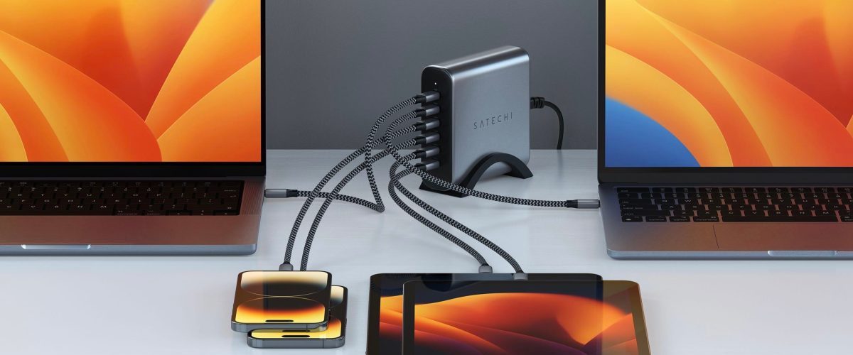 Satechi 6-port 200W USB-C GaN Charger has enough power for all of your Apple devices