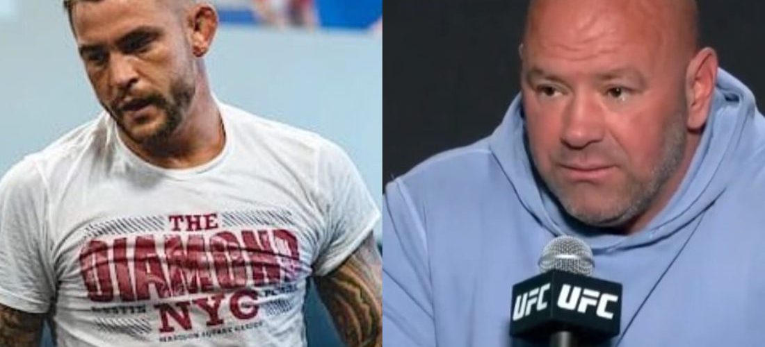 Dustin Poirier reacts to Dana White slapping his wife on NYE: “You should never put your hands on a woman”