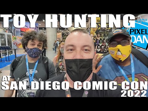 TOY HUNTING with Pixel Dan at San Diego Comic Con 2022