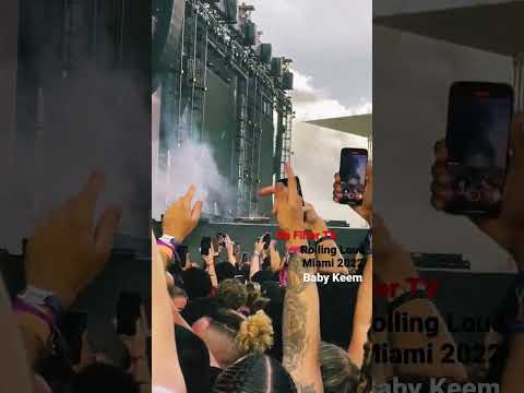 NFTV – Baby Keem – ROLLING LOUD MIAMI 2022 #RollingLoud #RollingLoudMiami #NoFilterTV #100 #BabyKeem