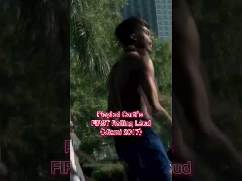 Playboi Carti’s FIRST EVER Rolling Loud Performance #shorts