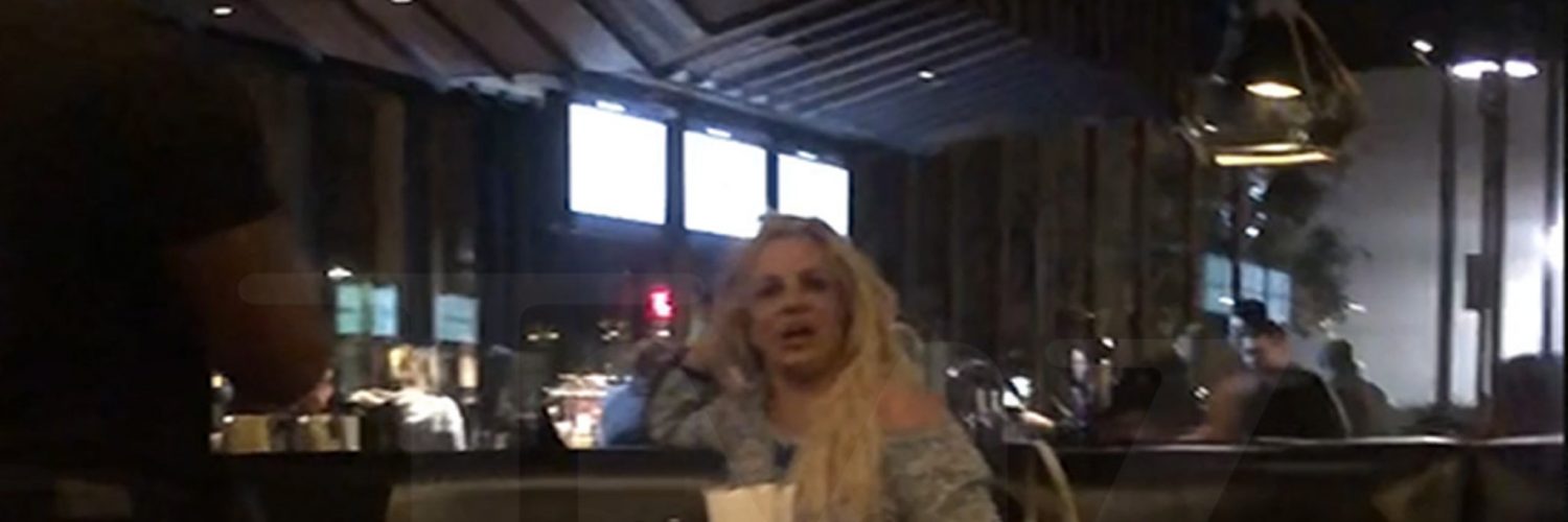 Britney Spears Acting ‘Manic’ in Restaurant, Husband Sam Storms Off