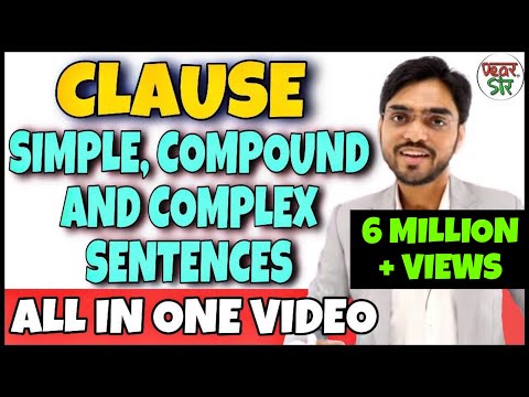 Simple Compound and Complex Sentences | English Grammar Lessons | Clauses in English Grammar