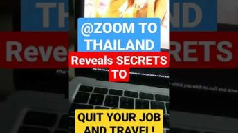 @Zoom To Thailand  Quit Hollywood Jobs To Travel-Why Should You Too? #shorts #travel #travelvlog