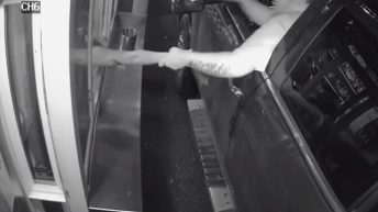 A Man Has Been Arrested After Surveillance Video Showed Someone Trying To Abduct A Barista Through A Drive-Thru Window