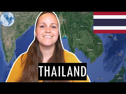 Zooming in on THAILAND | Geography of Thailand with Google Earth