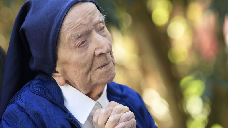 The world’s oldest person, a French nun, dies at 118