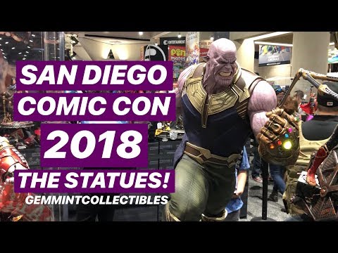 San Diego Comic Con 2018: The Statues!