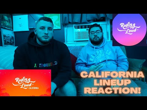 ROLLING LOUD CALIFORNIA 2023 LINEUP REACTION! TRAVIS SCOTT & MIKE DEAN OMG!!!