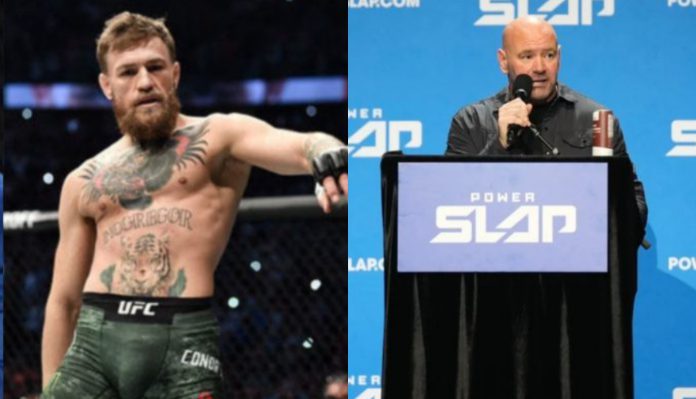 Conor McGregor reacts to debut of Dana White’s Power Slap League: “I could potentially be the Joe Rogan of Power Slap”