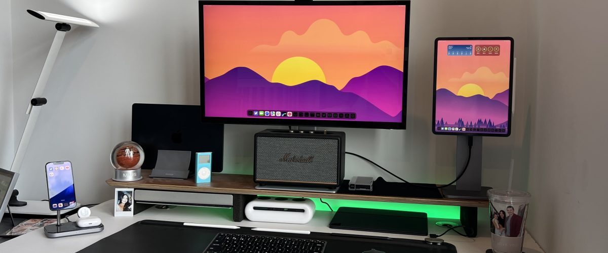 How I built my desk setup entirely around using iPad as a computer