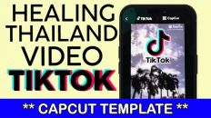 How to Create Healing Thailand Video Trend on Tiktok | Blur and Zoom in Video Effect Capcut (2023)