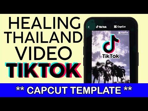 How to Create Healing Thailand Video Trend on Tiktok | Blur and Zoom in Video Effect Capcut (2023)