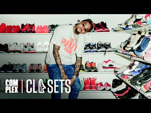 Chris Brown Shows Off The Most Insane Sneaker Collection We’ve Ever Seen On Complex Closets