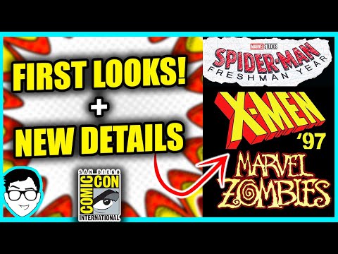 FIRST LOOKS from Marvel Animation’s San Diego Comic Con Panel! | X Men 97, Spider Man Freshman Year