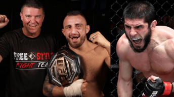 Alex Volkanovski coach says ‘The Great’ is showing ‘scary stuff’ ahead of Islam Makhachev fight