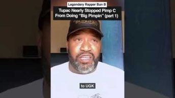 Tupac almost stopped Pimp C from doing Big Pimpin’