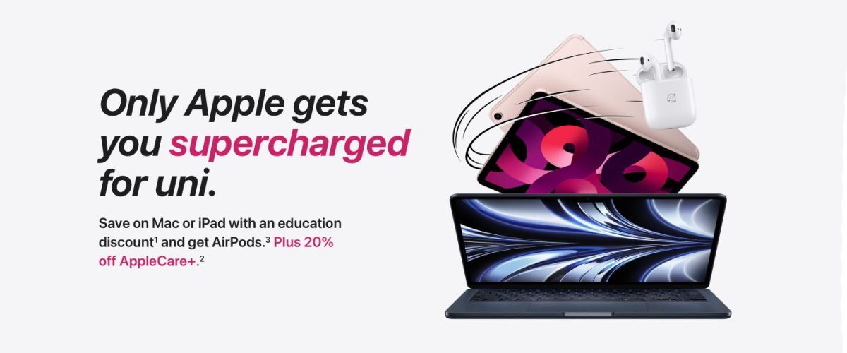 Apple’s 2023 Back to School promo is back to free AirPods, in southern hemisphere