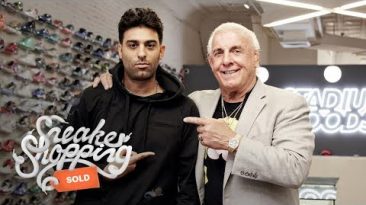 Ric Flair Goes Sneaker Shopping With Complex