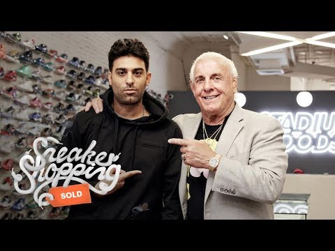 Ric Flair Goes Sneaker Shopping With Complex