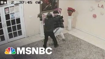 NBC News Exclusive: Surveillance video shows the moment a hero disarmed Monterey Park gunman