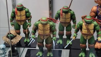 NECA Walk-Through at San Diego Comic Con 2022 TMNT, Gargoyles, D&D, Gremlins, Dinosaurs, more!