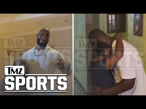 WWE’s Omos Surprises Family In Nigeria For First Time In 14 Years | TMZ Sports