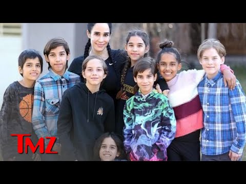 ‘Octomom’ Nadya Suleman’s 8 Kids Celebrate 14th Birthday with Vegan Donuts | TMZ Live