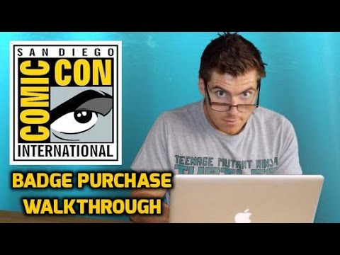 My Experience Purchasing Badges for San Diego Comic-Con 2015