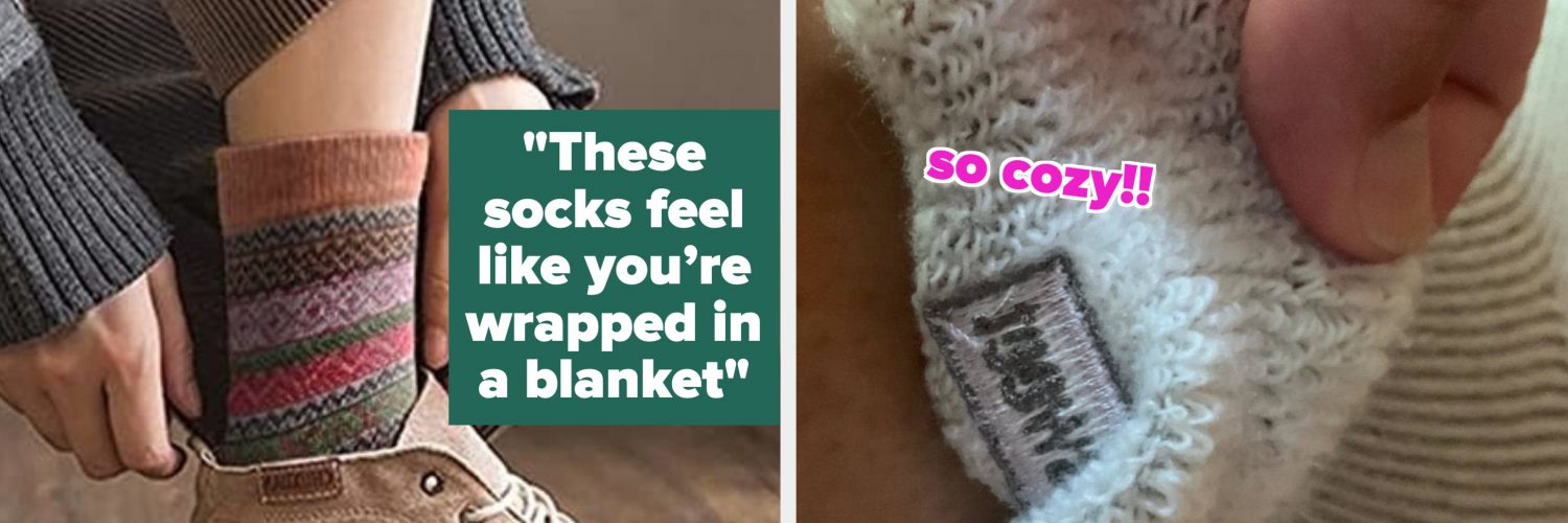 20 Socks That’ll Actually Keep Your Feet Warm