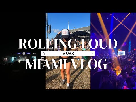 ROLLING LOUD MIAMI VLOG