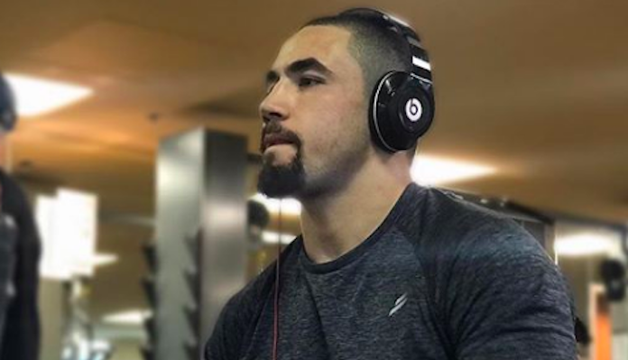 Robert Whittaker reacts to callout from Khamzat Chimaev: “Oh yeah, cool – let’s do it”