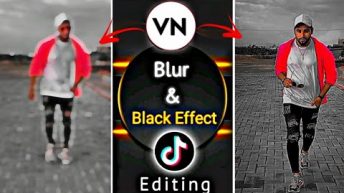 Halo Blur & Black Effect Video Editing in VN App || TikTok Trending Video Editing | VN Video Editing