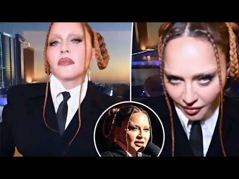 Madonna Responds To Criticisms About Her Face At The Grammy Awards 2023