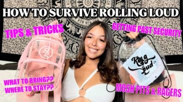 HOW TO SURVIVE ROLLING LOUD // ESSENTIAL TIPS & TRICKS