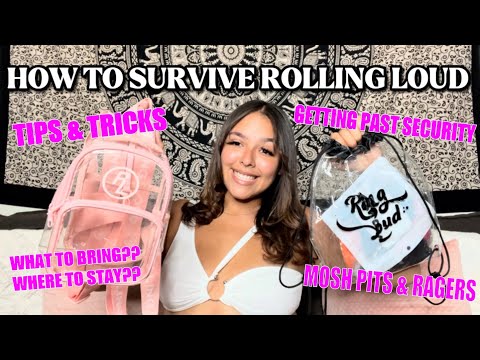 HOW TO SURVIVE ROLLING LOUD // ESSENTIAL TIPS & TRICKS