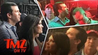 Trump Jr Attends A Rock Concert With New Fox News GF! | TMZ TV