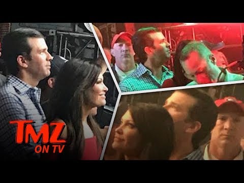 Trump Jr Attends A Rock Concert With New Fox News GF! | TMZ TV