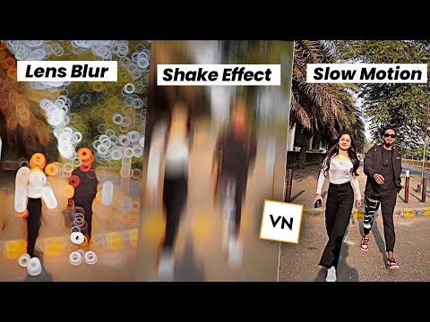 dilbar dilbar reels trending video editing | lens blur & shake effect & slow motion video editing