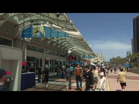 LIVE | Outside Comic-Con in San Diego