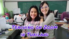 Teaching a Grade 4 Online Zoom Class in Thailand – Time Lapse