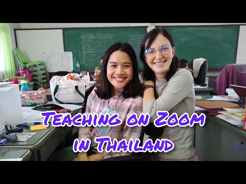 Teaching a Grade 4 Online Zoom Class in Thailand – Time Lapse