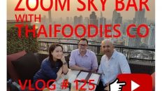 Zoom Sky Bar with Thaifoodies Co Bangkok Thailand