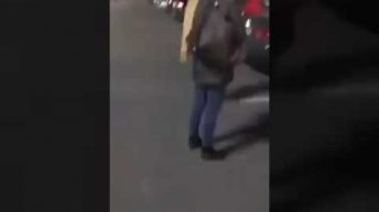 Mediatakeout pregnant lady try to steal frying pan