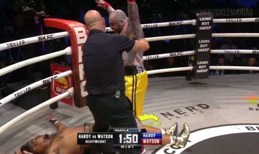 BKFC Results: Josh Watson KO’s Greg Hardy (Video)