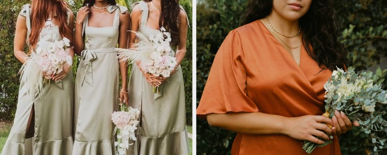 32 Satin Bridesmaid Dresses You Might *Actually* Wear Again