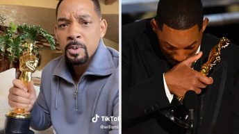 Will Smith Just Posted A TikTok To Remind The World That He Won An Oscar Moments After Slapping Chris Rock And The Comments Are Wild