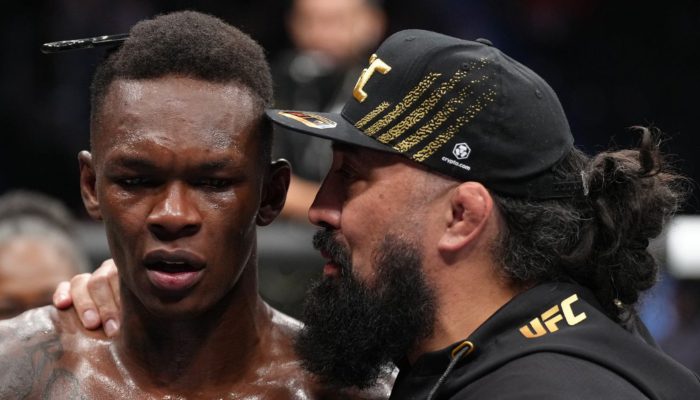 Coach Eugene Bareman wishes Israel Adesanya had taken more time off before rematch with Alex Pereira