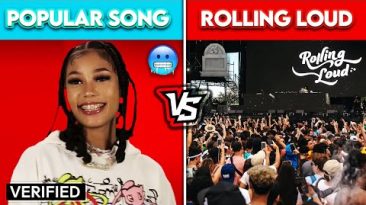 POPULAR SONGS vs. ROLLING LOUD CROWDS 2021!