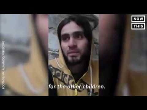 Mediatakeout civilians in Aleppo shares final goodbye